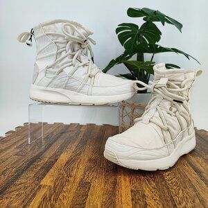 Nike Women's Tanjun White High Rise Phantom Fashion Sneakers Size 8 US
